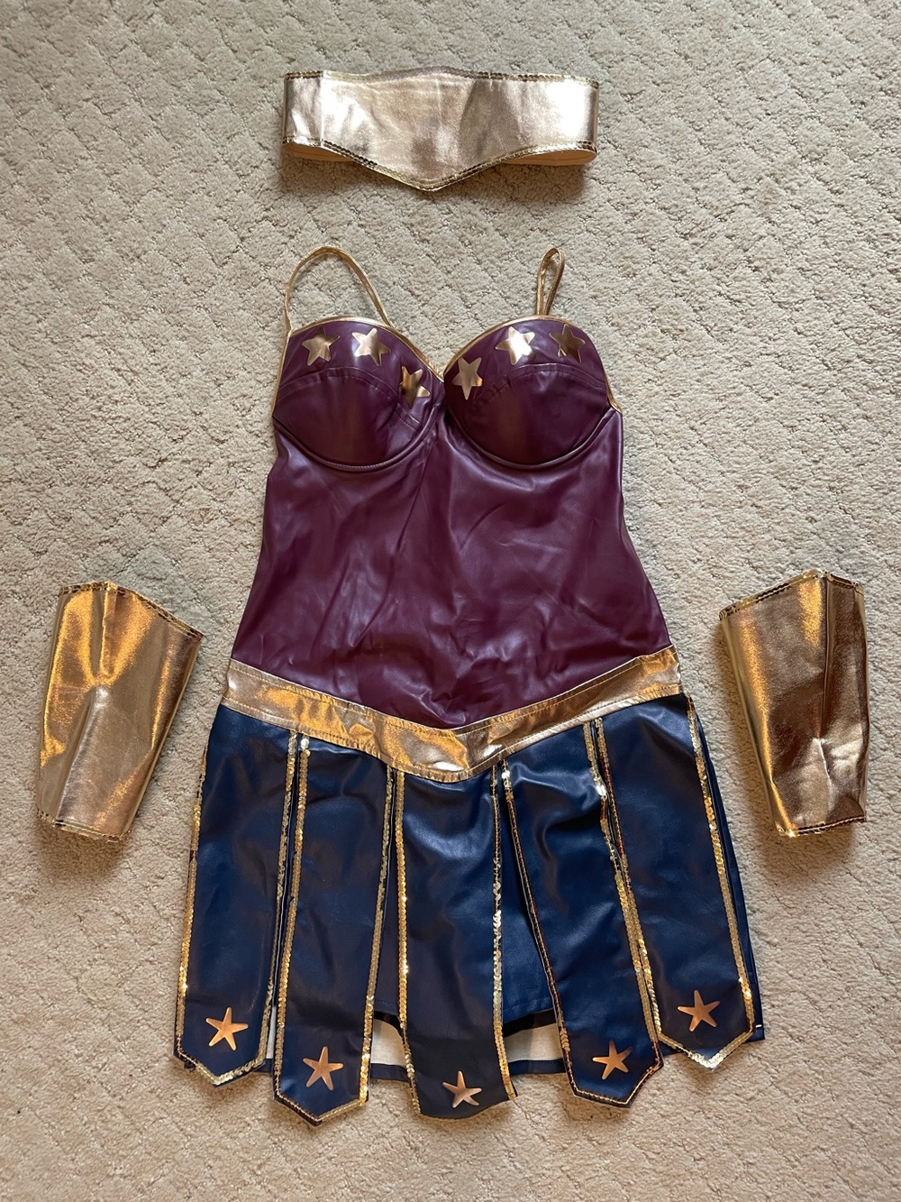 Wonder-Woman Inspired Halloween Costume
